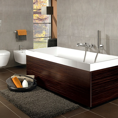 Квариловая ванна Villeroy & Boch Squaro Edge