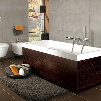 Квариловая ванна Villeroy & Boch Squaro Edge