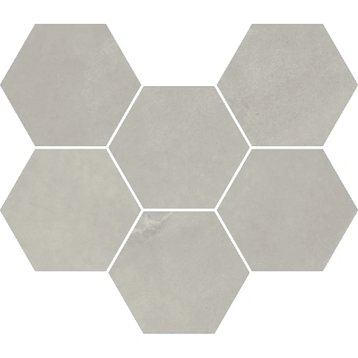 Мозаика  Continuum SILVER MOSAICO HEXAGON 25*29 Мозаика  Continuum SILVER MOSAICO HEXAGON 25*29