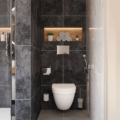 Ёршик для унитаза Hansgrohe AddStoris 41752000
