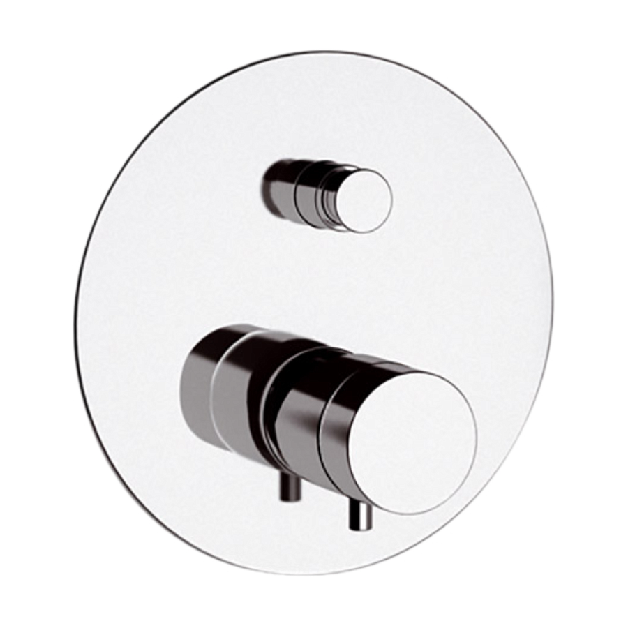 Смеситель термостатический для душа Remer Elegance NT09, хром