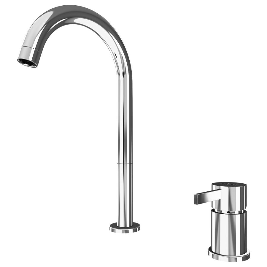 Смеситель для раковины Remer Metrica MC57L, хром