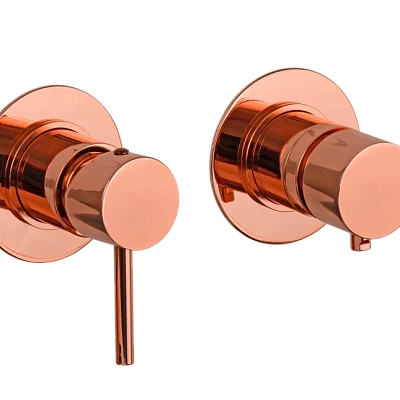 Смеситель для душа Remer X Style X96RL, медь глянцевая
