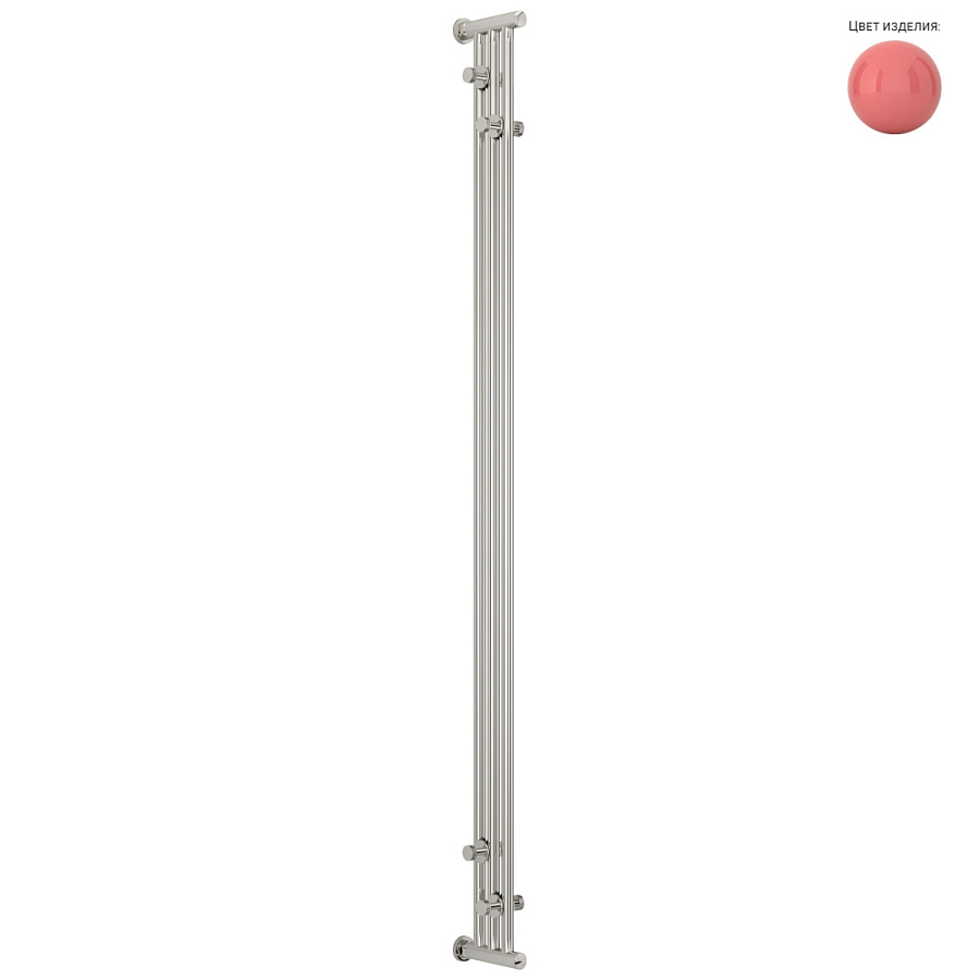 Водяной полотенцесушитель Сунержа Хорда 1800х195, RAL 3014 Темно-розовый, арт.3014-0124-1800