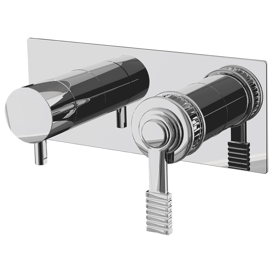 Смеситель для душа Remer Atelier AL92ZWB, хром