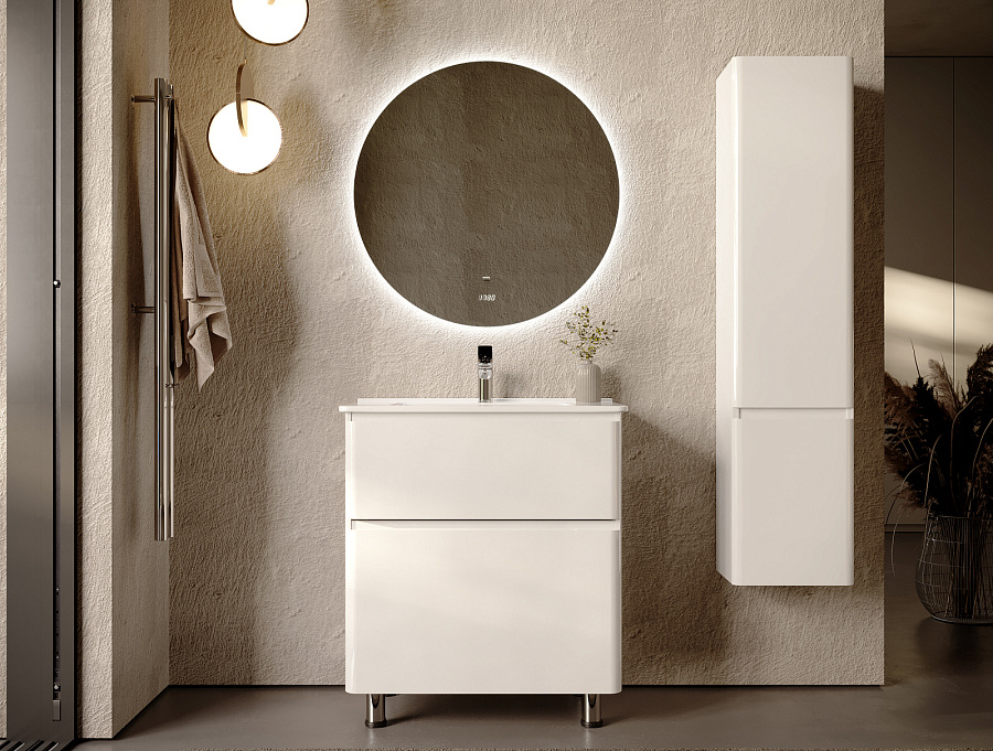 Тумба под умывальник Raval Claridy 70 напольная белая