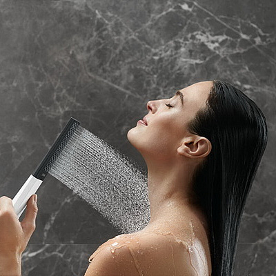 Ручной душ Hansgrohe Rainfinity Baton 100, хром, 26866000