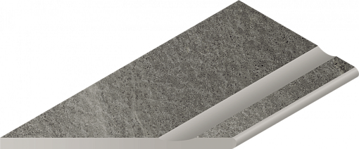Бортик Italon CONTEMPORA CARBON BOR.30X60 SVASATO ROUND SX / КАРБОН 30X60 С ВЫЕМКОЙ ЗАКРУГ.ЛЕВ