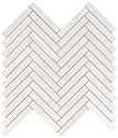 Мозаика Marvel Bianco Dolomite Herringbone Wall Мозаика Marvel Bianco Dolomite Herringbone Wall