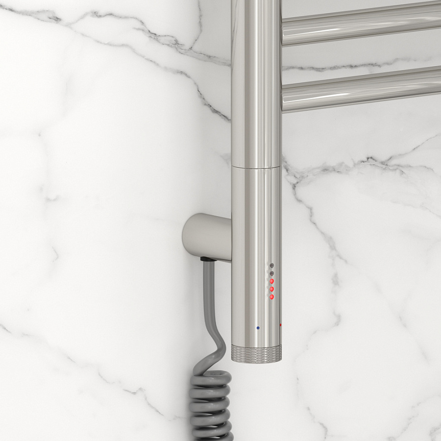 Электрический полотенцесушитель Сунержа Богема 3.1 прямая 1000х300 МЭМ левый, Без покрытия, арт.00-6004-1030