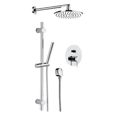 Душевая система Remer X Style X09S01O, хром