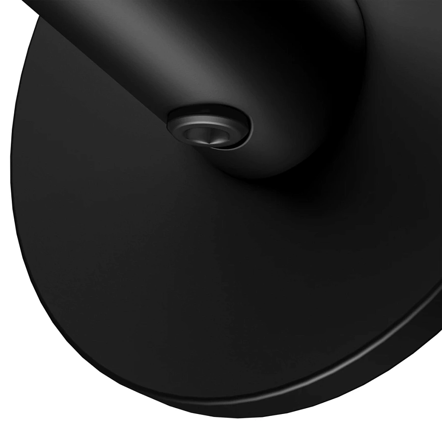 Полотенцедержатель 1-рычажный Keuco Reva 12820370000 черный матовый