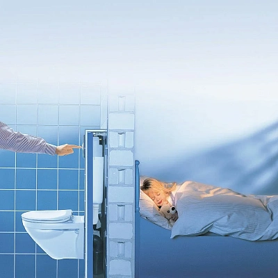 Инсталляция для унитаза Grohe Rapid SL с кнопкой Grohe Skate Cosmopolitan (хром)
