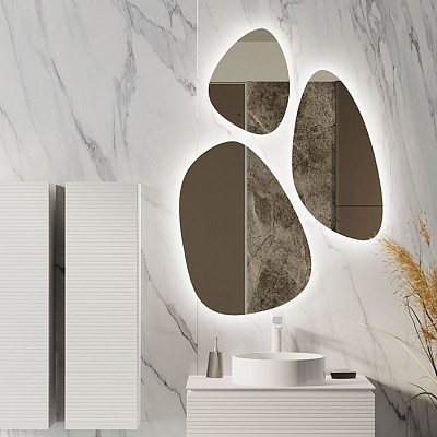 Комплект комбинаторных зеркал Jorno Stone 3 шт (капля)