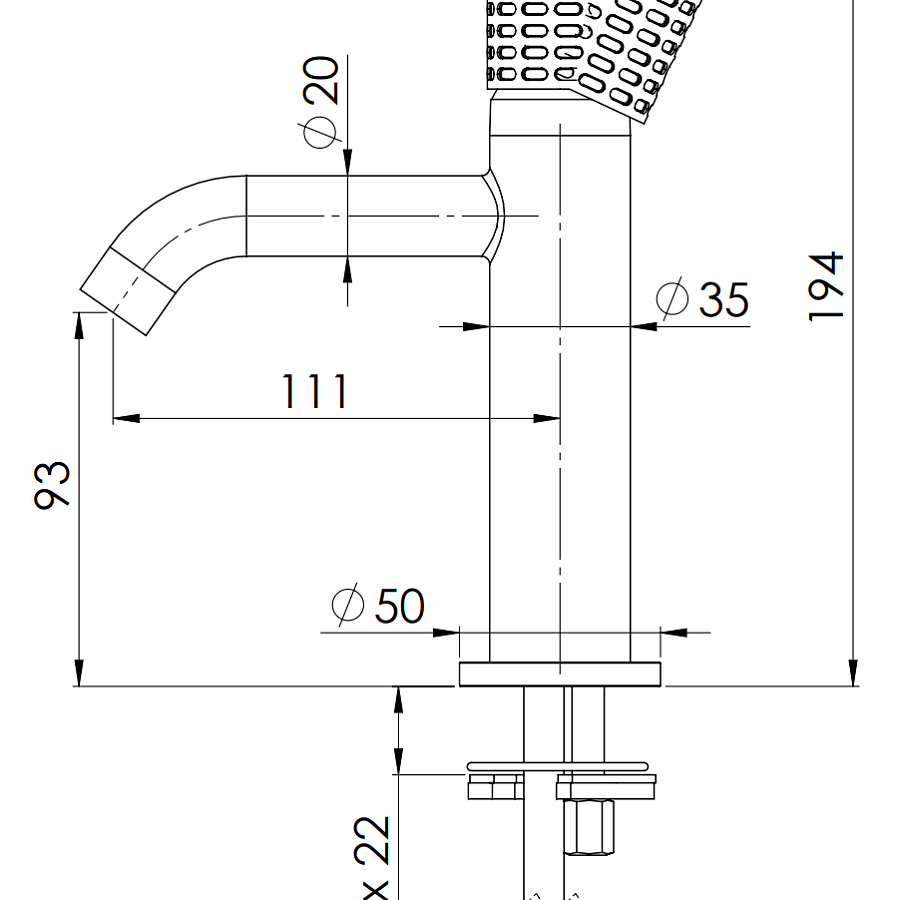 Смеситель для раковины Remer Celebrity CEC12, хром