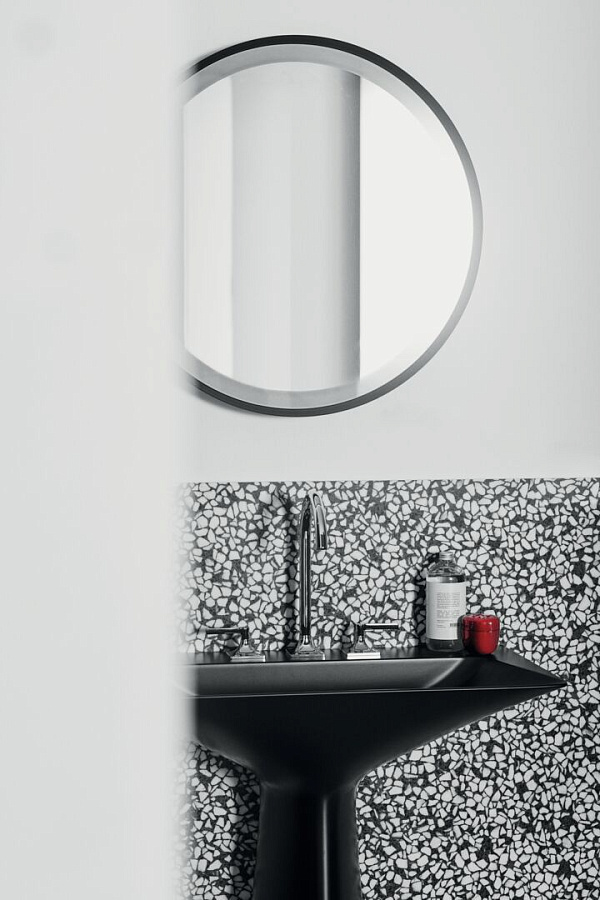 Раковина-моноблок Ideal Standard Atelier Tipo-Z на три отверстия T4426V3, черный матовый