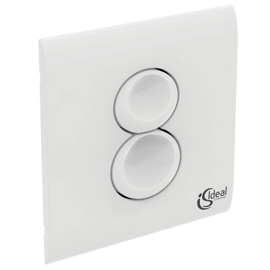 Кнопка смыва пневматическая  Ideal Standard ProSys Septa Pro P4 R0136AC белая