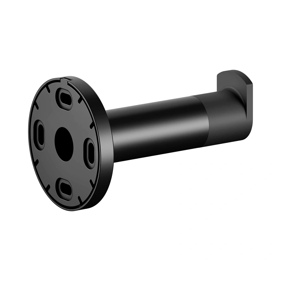 Крючок для полотенца с упором для двери Keuco Plan 14911370000 черный матовый