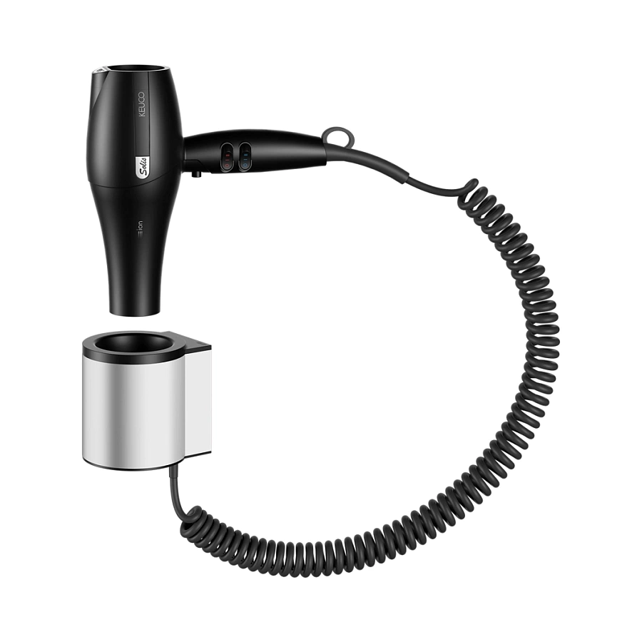 Фен для волос Keuco Plan 14995170037 адюминий анодированный / черный