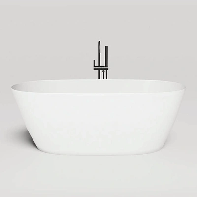 UM12122 Ванна отдельностоящая LoveForm LOFO 170x80 Solid Surface белый матовый