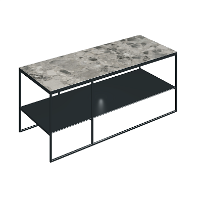 Журнальный столик со столешницей из керамогранита Italon Home SQUARE 100