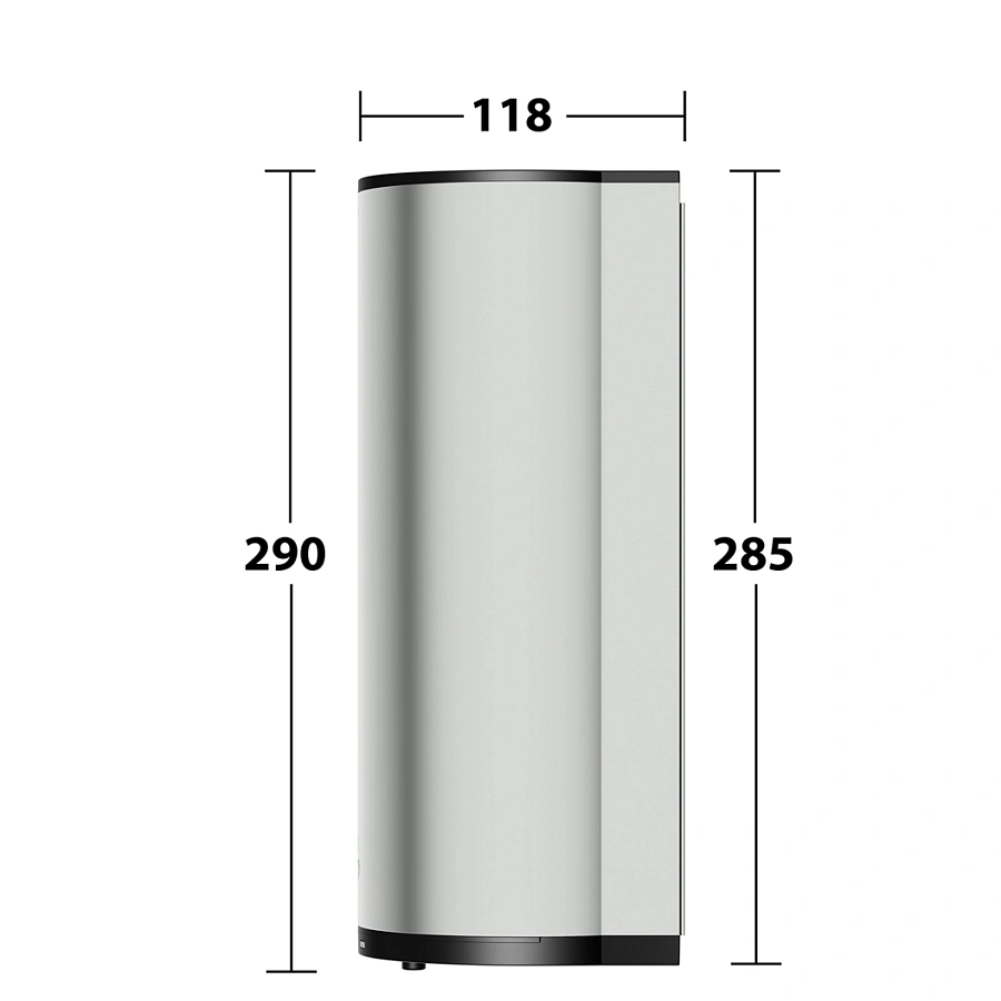 Дозатор для дезинфицирующих средств и геля Keuco Plan 14987210037 нержавеющая сталь finish / черный