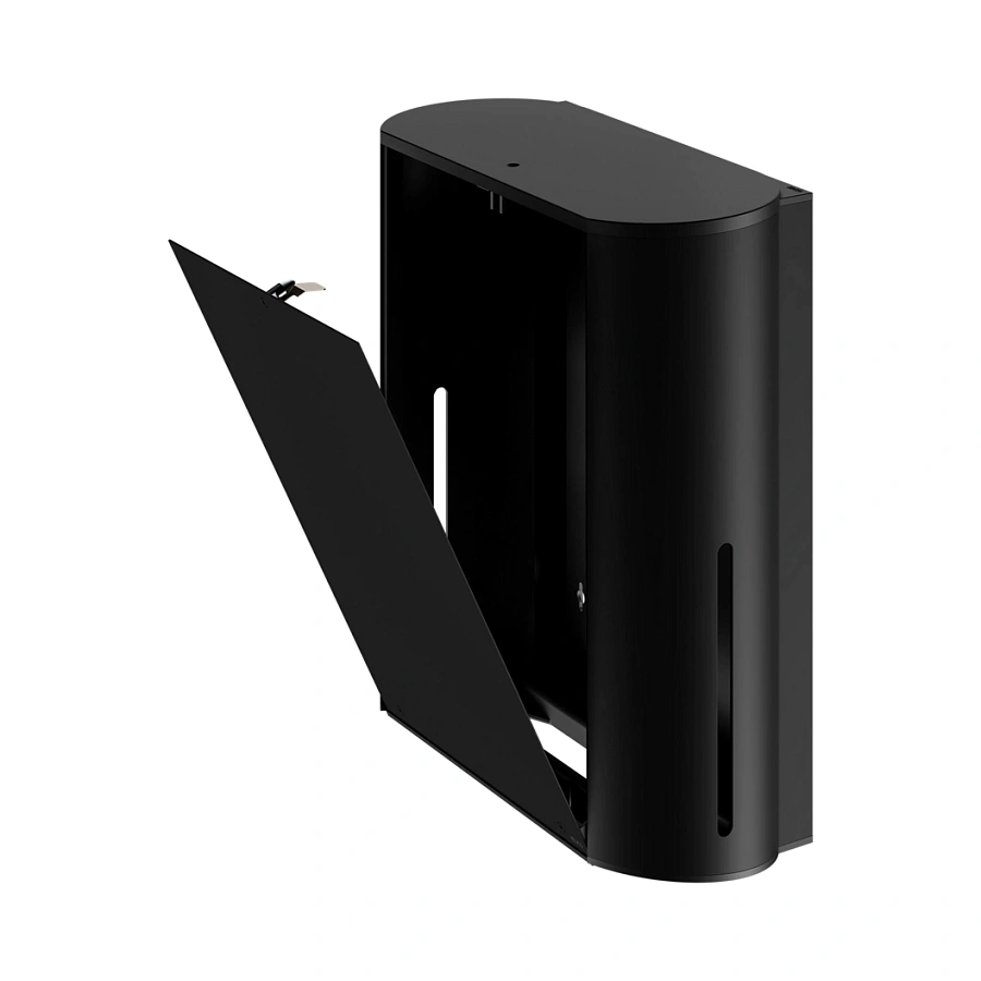 Дозатор бумажных полотенец Keuco Plan 14985370000 черный матовый / черный