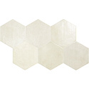Плитка SPARK IVORY MATTE HEX 6X7 15x17.3