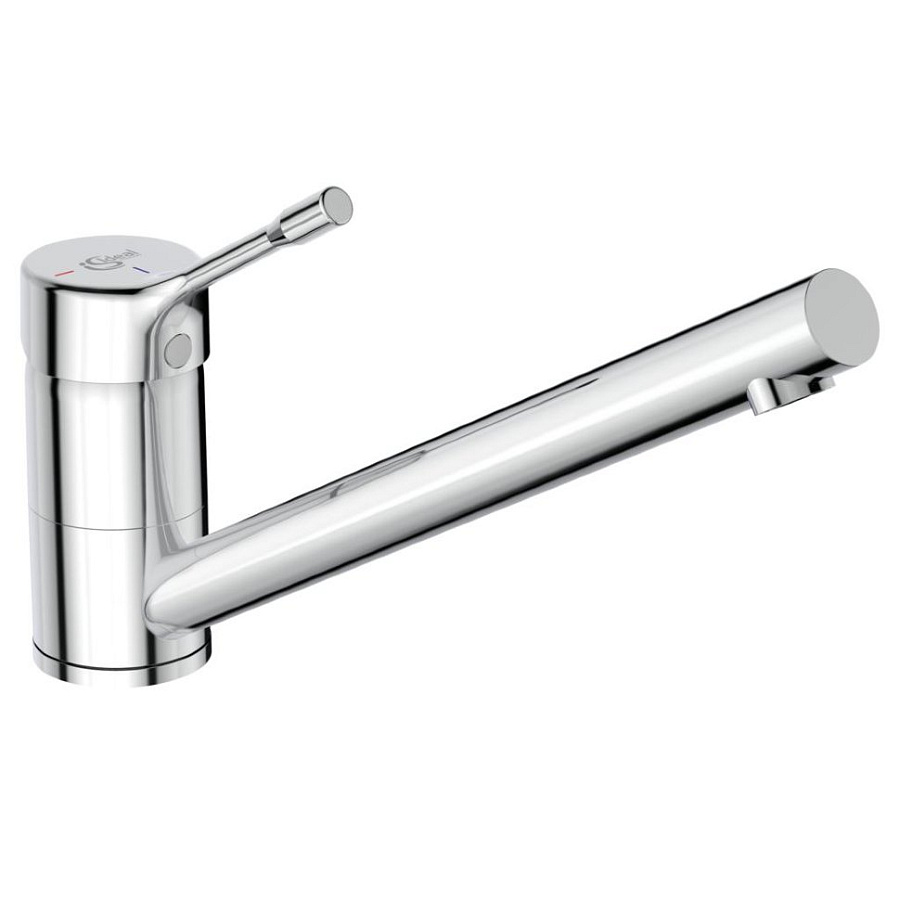 Смеситель Ideal Standard Ceralook для кухонной мойки, хром матовый, BC292GN, цвет хром матовый