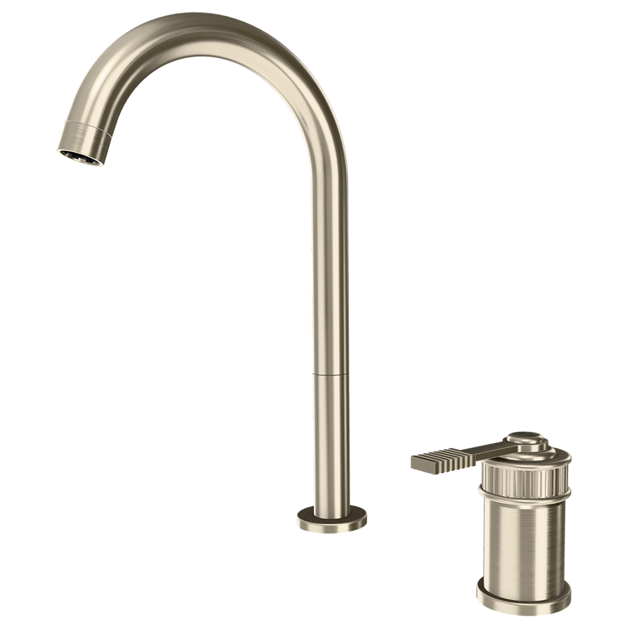 Смеситель для раковины Remer Atelier AL57LXV, сталь