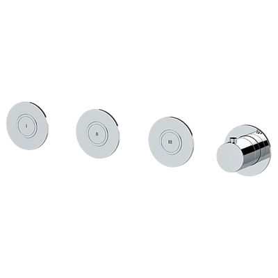 Смеситель термостатический для душа Remer X Style X99D3PKB