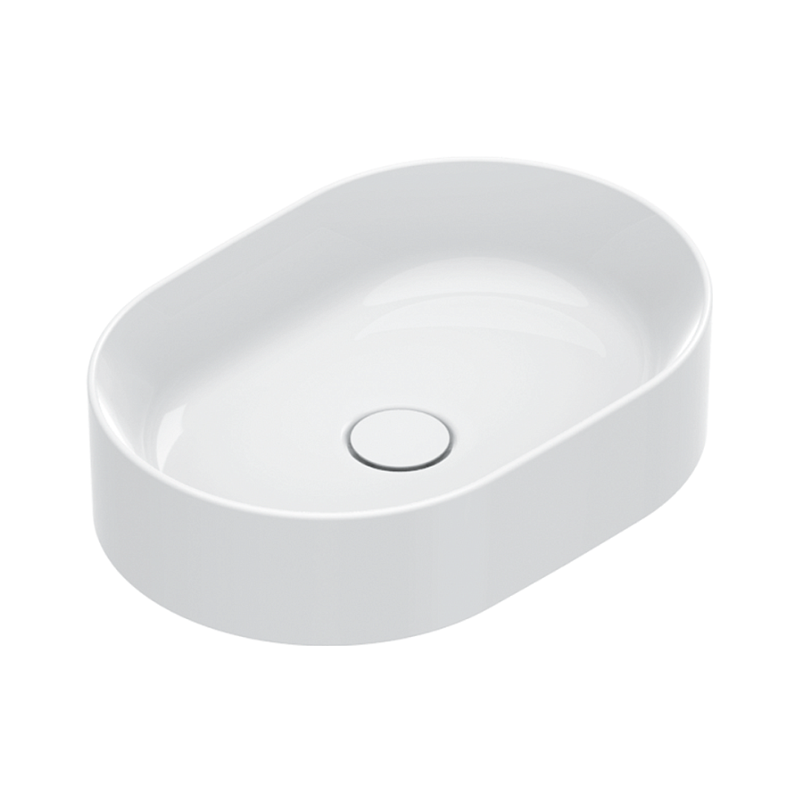 Раковина Catalano Zero 50х35, арт.0122500001,  белый глянцевый