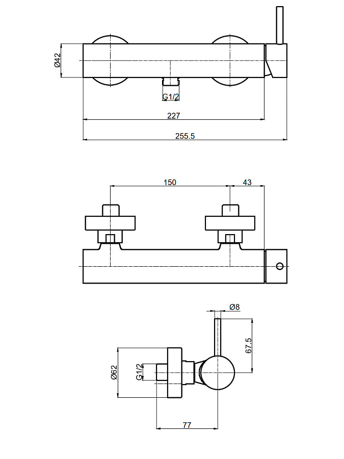 Siena Смеситель для душа