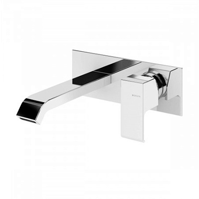 Смеситель для раковины, настенный на планке Bruma Linea 182 820 1CR Cromado