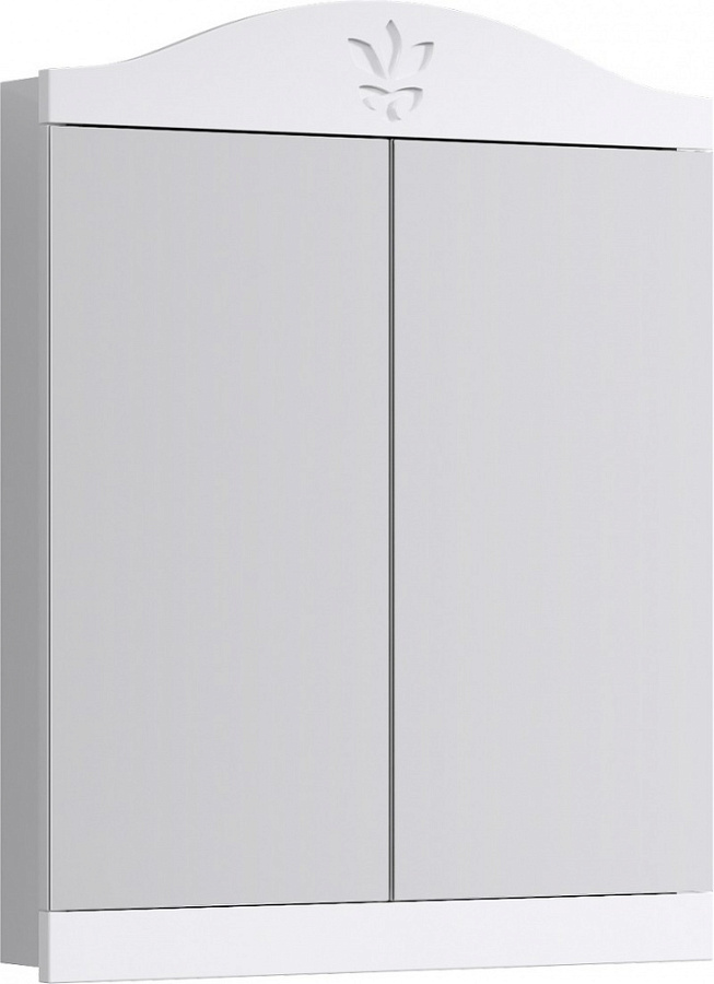 Шкаф с зеркалом Aqwella Франческа 65 белый