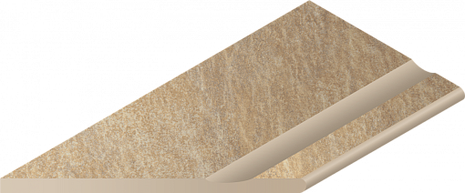 Бортик Italon DISTRICT SAND BOR.30X60 SVASATO ROUND SX / СЭНД 30X60 С ВЫЕМКОЙ ЗАКРУГ.ЛЕВ