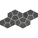 Мозаика  Continuum PETROL MOSAICO PRISM 41.3*20.5
