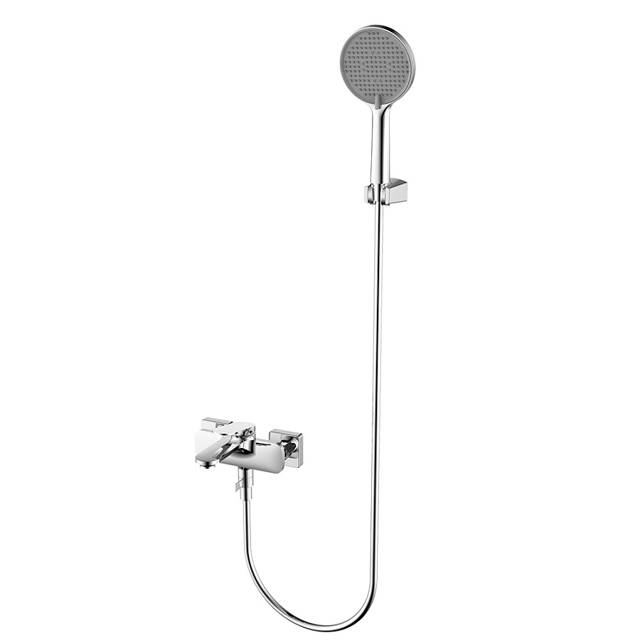 AQM6712CR Imola Смеситель для ванны, с душевым набором, Ø120 мм, 3 режима, Хром