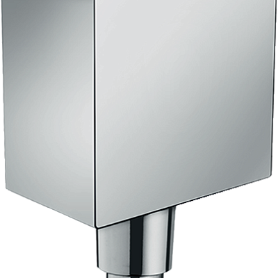 Шланговое подсоединение Hansgrohe FixFit Square, хром, 26455000