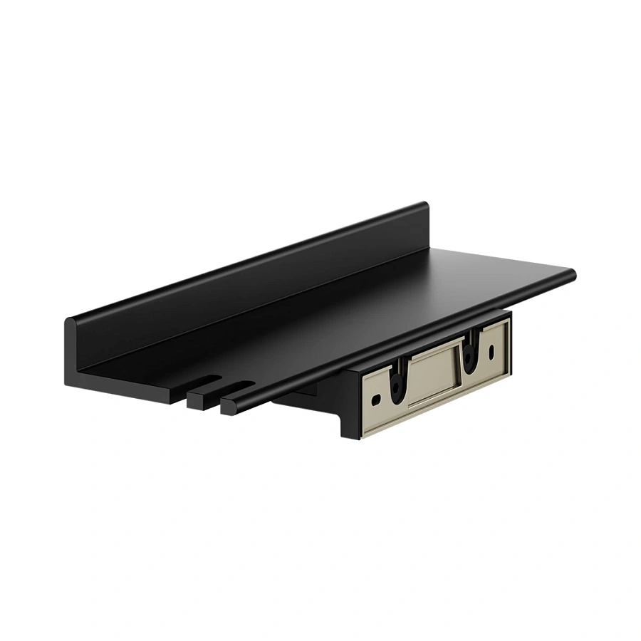 Полочка для душа Keuco Reva 12858370000 черный матовый