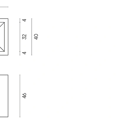 Раковина из керамогранита ITALON HOME Cube 40
