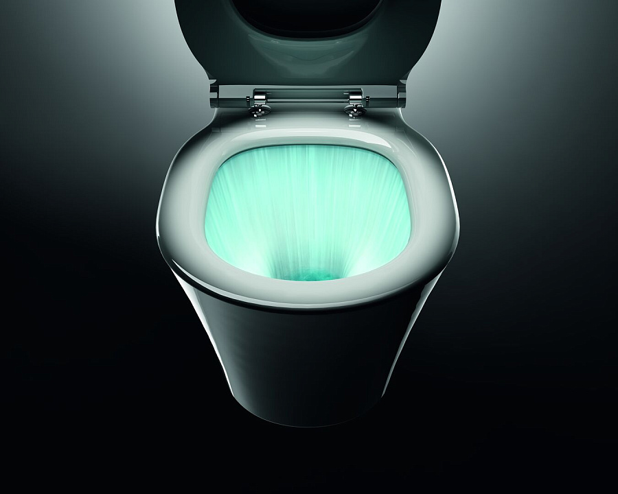 Унитаз подвесной Ideal Standard Connect Air AquaBlade с сиденьем микролифт