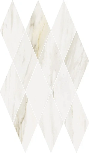 Мозаика Stellaris CARRARA IVORY MOSAICO DIAMOND 28*48