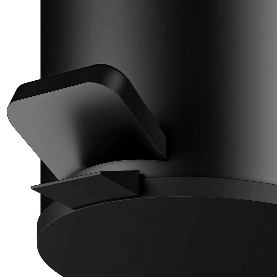 Контейнер для гигиенических отходов Keuco Plan 14977370000 черный матовый