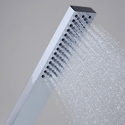 Ручной душ-палочка Hansgrohe Pulsify E Baton EcoSmart, хром, 24320000