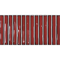 Плитка OSAKA BARS RED 12.5x25