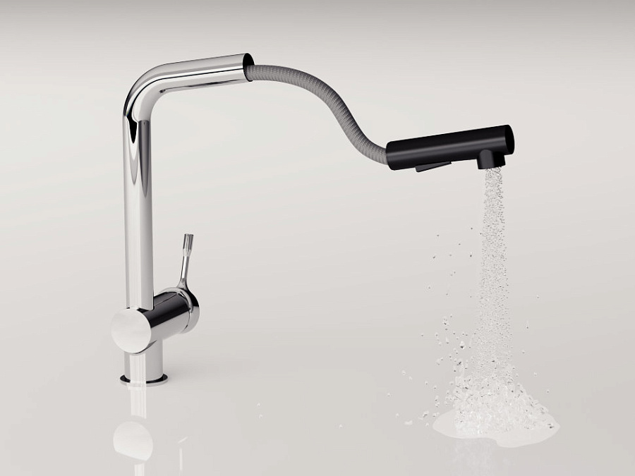 Смеситель Ideal Standard Ceralook для кухонной мойки, хром глянцевый, BC178AA, цвет хром глянцевый