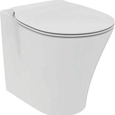Напольный пристенный унитаз соло Ideal Standard CONNECT AIR AquaBlade® E004201