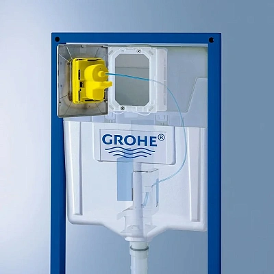 Система инсталляции для унитазов Grohe Rapid SL 38772001 3 в 1 с кнопкой смыва