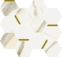 Мозаика Stellaris CALACATTA GOLD MOSAICO CHIC 28.3*32.8